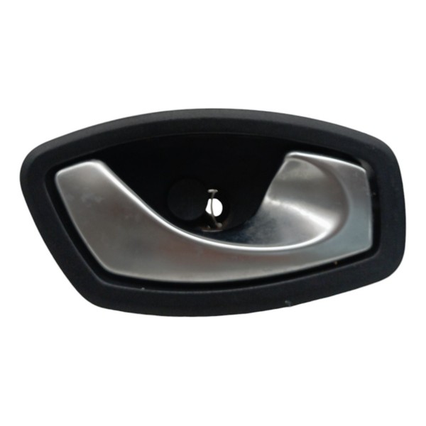 Maçaneta Interna Traseira Direita Renault Fluence 2011 2012 Preto Traseira