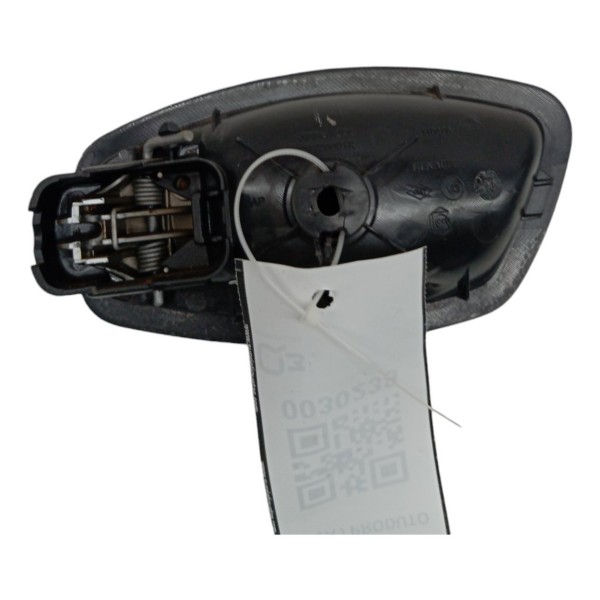 Maçaneta Interna Traseira Direita Renault Fluence 2011 2012 Preto Traseira