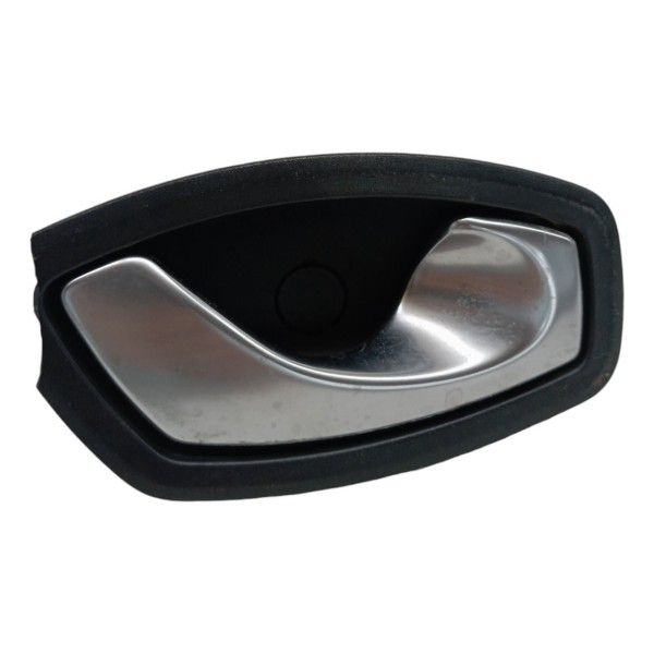 Maçaneta Interna Dianteira Dir. Renault Fluence 2011 Detalhe Preto Dianteira