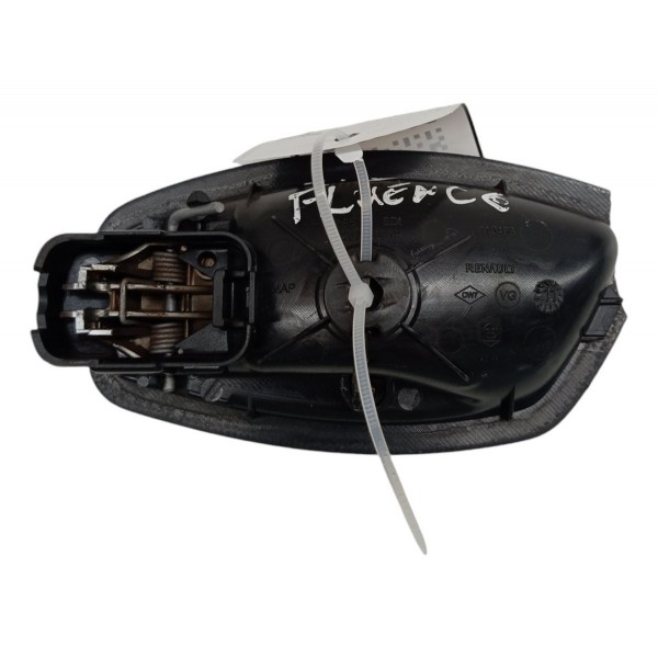 Maçaneta Interna Dianteira Dir. Renault Fluence 2011 Detalhe Preto Dianteira