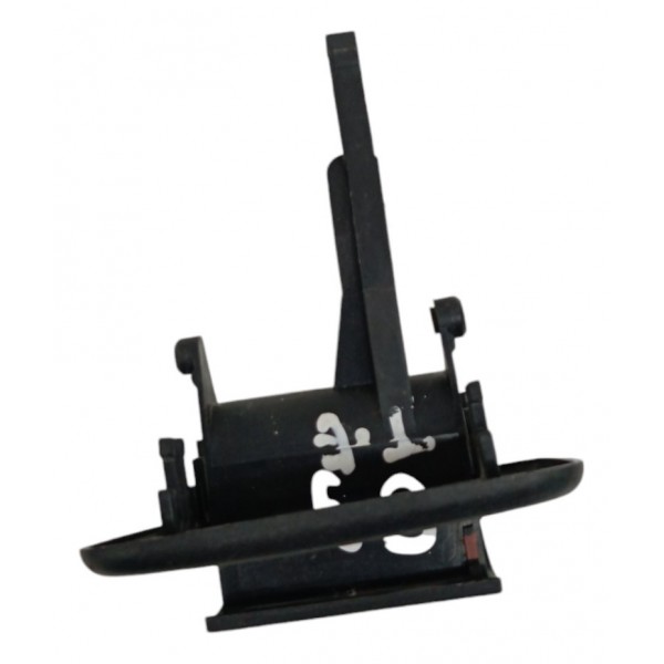 Acabamento Trava Banco Traseiro Esquerdo Citroen C3 2003 04 Preto