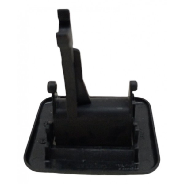 Acabamento Trava Banco Traseiro Esquerdo Citroen C3 2003 04 Preto