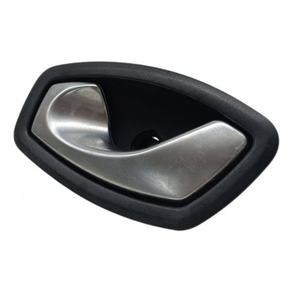 Maçaneta Interna Traseira Esquerda Renault Fluence 2011 2012 Preto Traseira