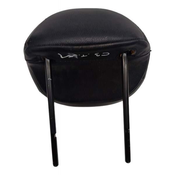 Encosto Cabeça Banco Traseiro Central Citroen C3 2004 Couro Preto