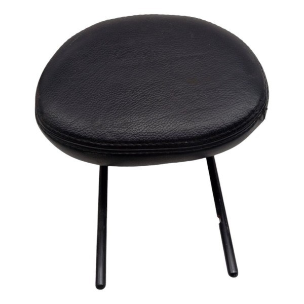 Encosto Cabeça Banco Traseiro Central Citroen C3 2004 Couro Preto