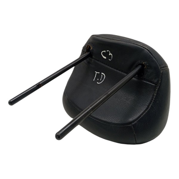 Encosto Cabeça Banco Traseiro Direito Citroen C3 2004 Couro Preto