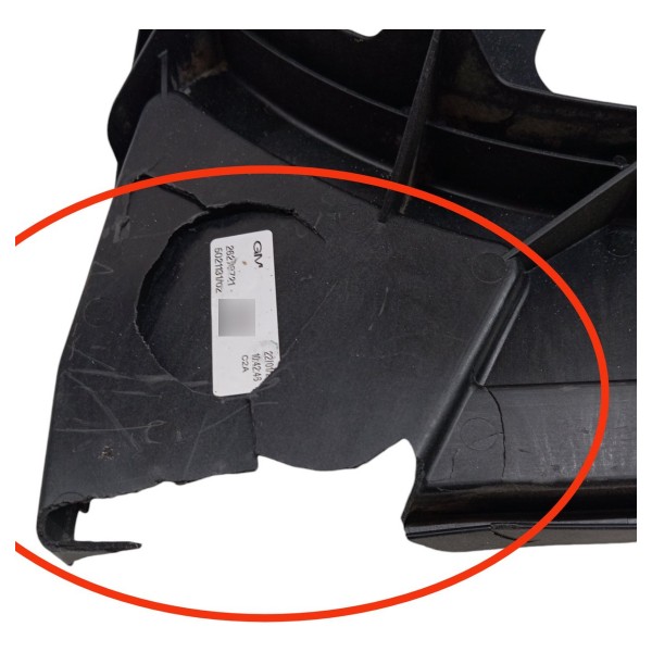 Defletor Motor Ventoinha Chevrolet Onix 2019 2020 Detalhes