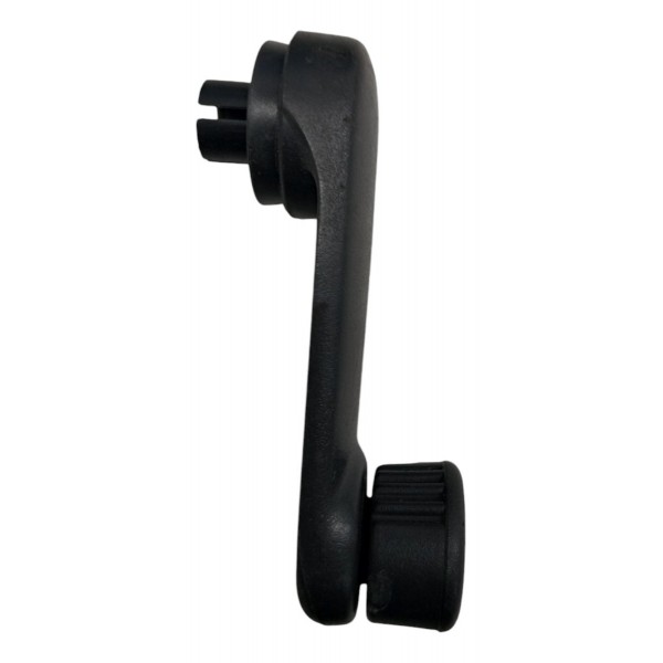 Manivela Vidro Manual Traseiro Renault Symbol 2010 2011 12 Preto