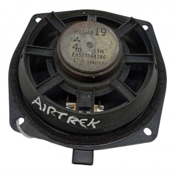 Alto Falante Porta Mitsubishi Airtrek 2003 04 05 06 07 08 09 Preto