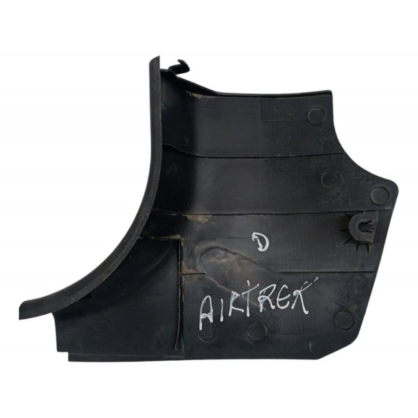 Acabamento Soleira Dianteira Direita Airtrek 2007 2008 2009 Preto