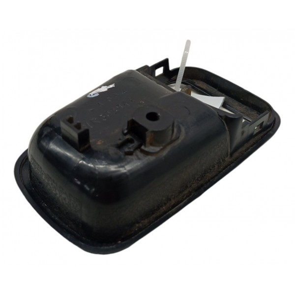 Moldura Maçaneta Interna Dianteira Direita Airtrek 2006 2008 Preto Dianteira