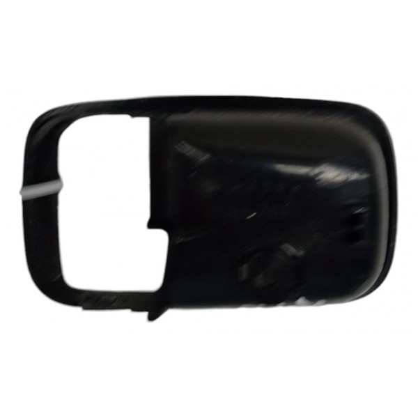 Moldura Maçaneta Interna Dianteira Esquerda Airtrek 2006 07 Preto Dianteira