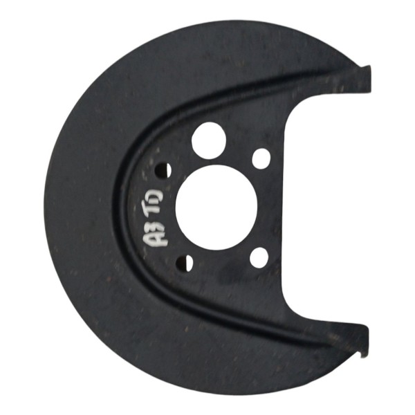 Espelho Disco Freio Traseiro Direito Audi A3 1998 99 Preto