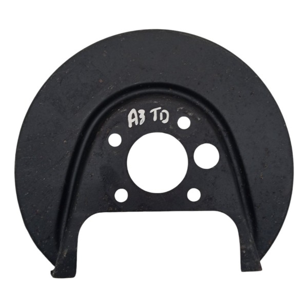 Espelho Disco Freio Traseiro Direito Audi A3 1998 99 Preto