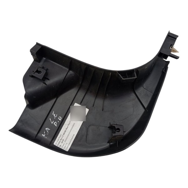 Soleira Acabamento Dianteira Lado Esquerdo Ford Ka Hatch Preto