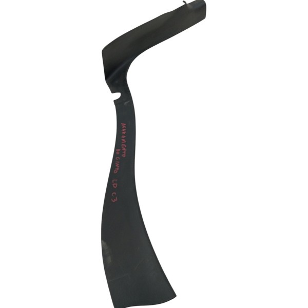 Acabamento Soleira Traseira Direita Citroen C3 2007 08 09 10 - Preto