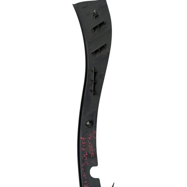 Acabamento Soleira Traseira Esquerda Citroen C3 2008 09 10 Preto