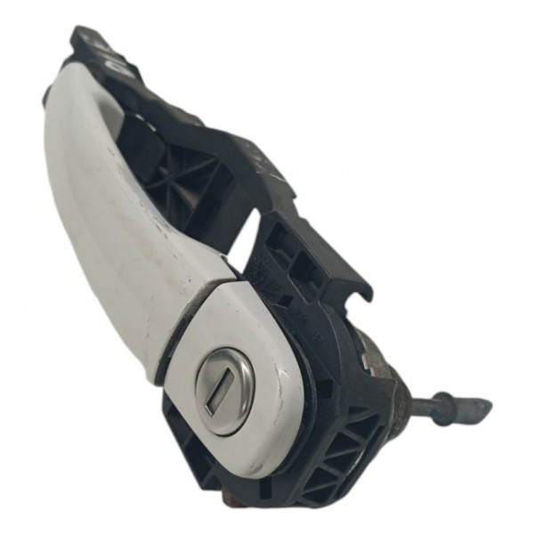 Maçaneta Externa Dianteira Direita Volkswagen Fox 2011 2012 Branco Dianteira