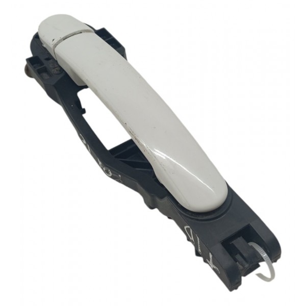 Maçaneta Externa Traseira Direita Volkswagen Fox 2011 2012 Branco Traseira