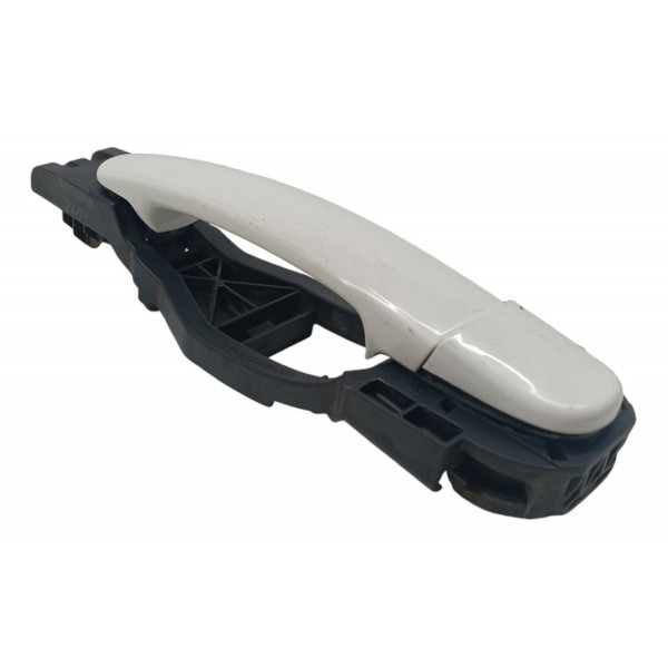 Maçaneta Externa Traseira Direita Volkswagen Fox 2011 2012 Branco Traseira