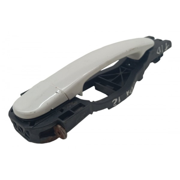 Maçaneta Externa Traseira Direita Volkswagen Fox 2011 2012 Branco Traseira