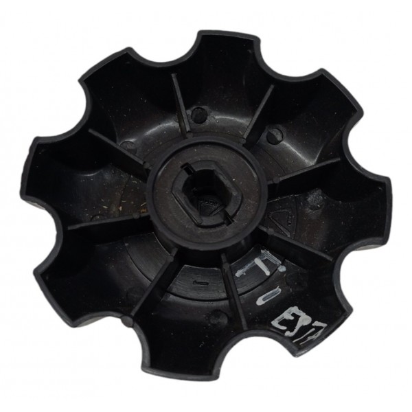 Acabamento Manopla Regulador Branco Ford Fiesta