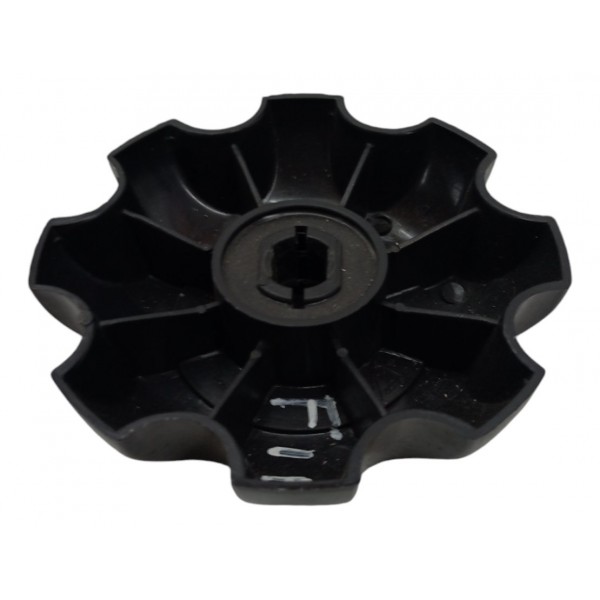 Acabamento Manopla Regulador Branco Ford Fiesta