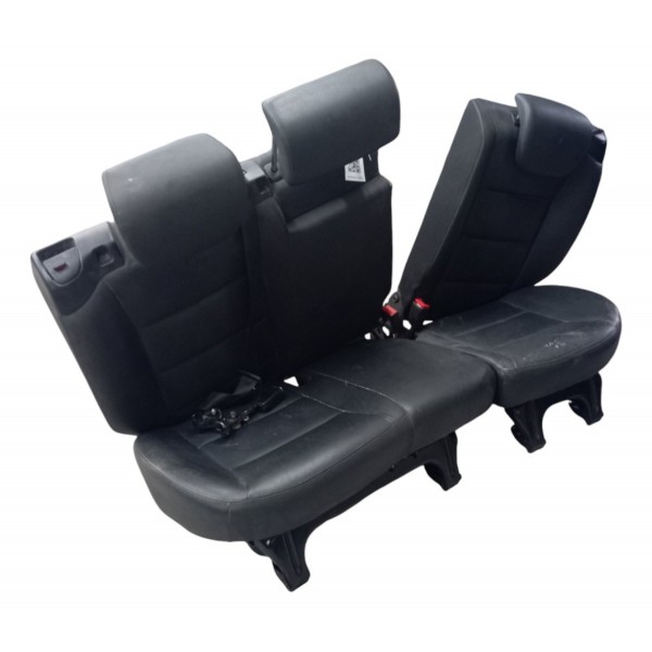 Jogo De Banco Traseiro Couro Mercedes Benz B200 2008 2009 10 Preto