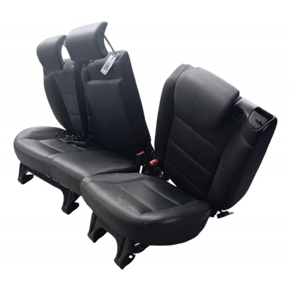 Jogo De Banco Traseiro Couro Mercedes Benz B200 2008 2009 10 Preto