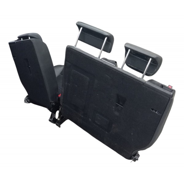 Jogo De Banco Traseiro Couro Mercedes Benz B200 2008 2009 10 Preto