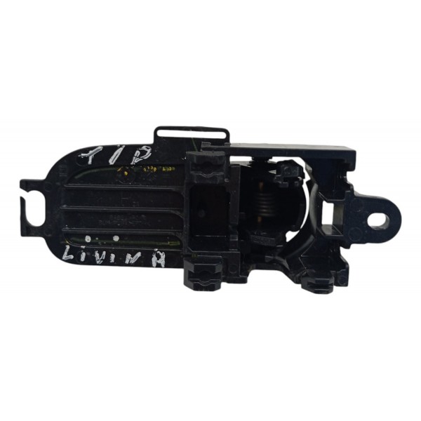 Maçaneta Interna Porta Traseira Direita Nissan Livina 2012 Preto Traseira