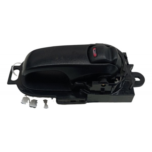 Maçaneta Interna Porta Traseira Direita Nissan Livina 2012 Preto Traseira