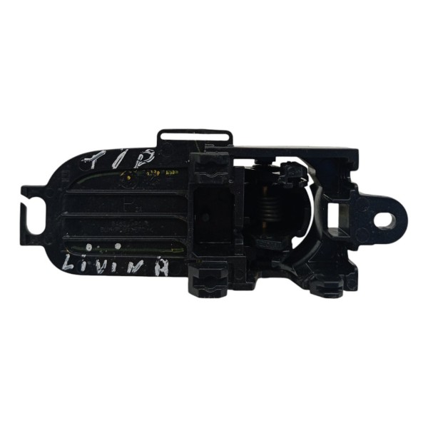 Maçaneta Interna Porta Traseira Direita Nissan Livina 2012 Preto Traseira