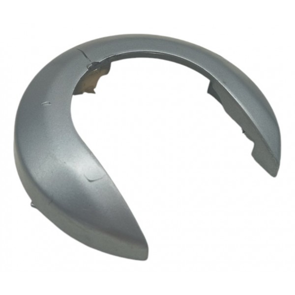 Acabamento Aro Maçaneta Interna Nissan Livina 2010 2011 2012 - Prateado - Dianteira