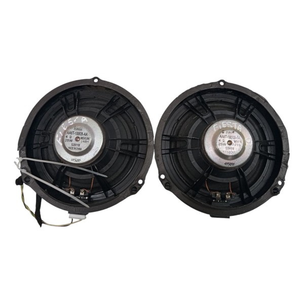 Par Alto Falante Dianteiro Ford New Fiesta Ka 2013 2014 2015 Preto