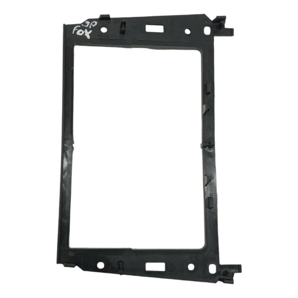 Moldura Painel Multimídia Volkswagen Spacefox 2015 Preto