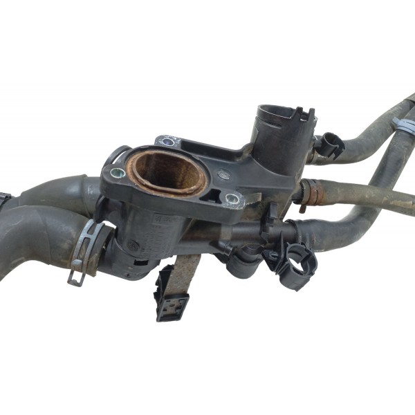 Carcaça Válvula Termostática  Mangueiras Crossfox 2014