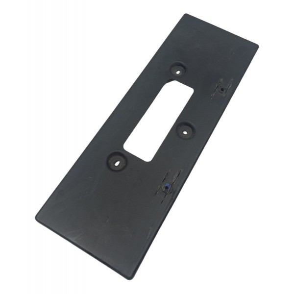 Suporte Moldura Placa Traseira Jeep Renegade 2016 17 18 19 Preto