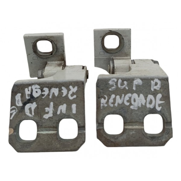 Par Dobradiça Porta Dianteira Direita Jeep Renegade 2016 17