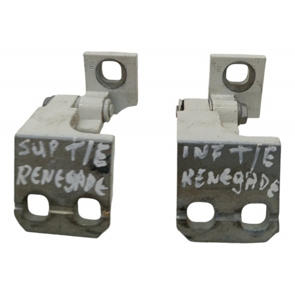 Par Dobradiça Porta Traseira Esquerda Jeep Renegade 2016 17