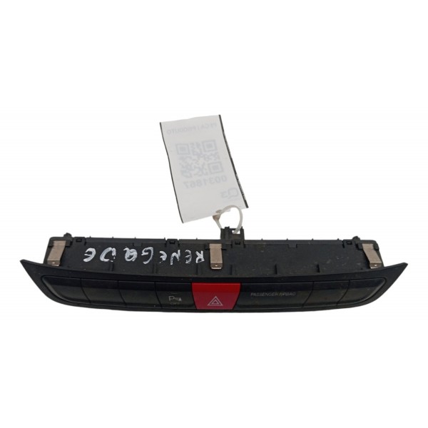 Botão Pisca Alerta Central Jeep Renegade 2016 2017 2018 2019 Preto