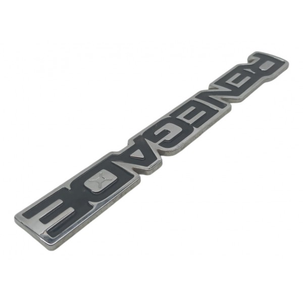 Emblema Simbolo Letreiro Porta Dianteira Jeep Renegade 2017 Prateado