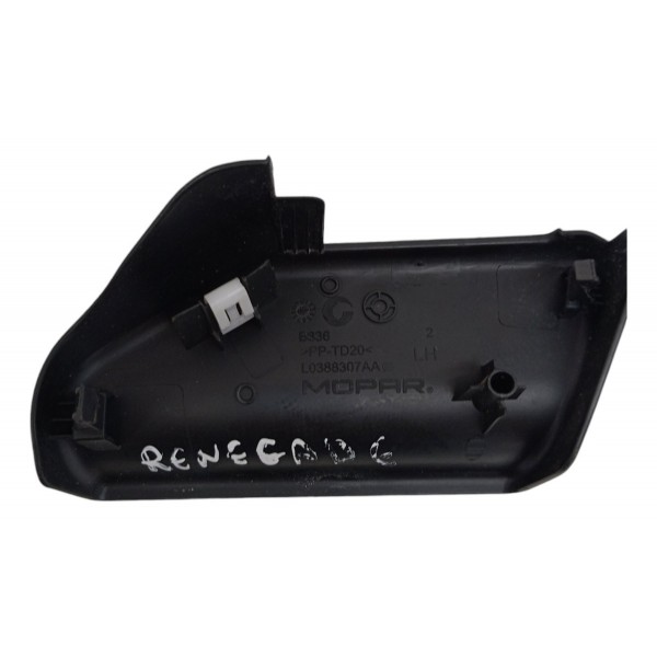 Acabamento Trilho Banco Esquerdo Jeep Renegade 2016 2017 18 Preto