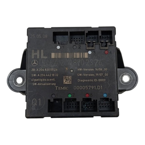 Modulo Porta Traseira Esquerda Mercedes C200 2009