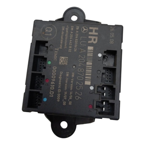 Módulo Porta Traseira Direita Mercedes C200 2009