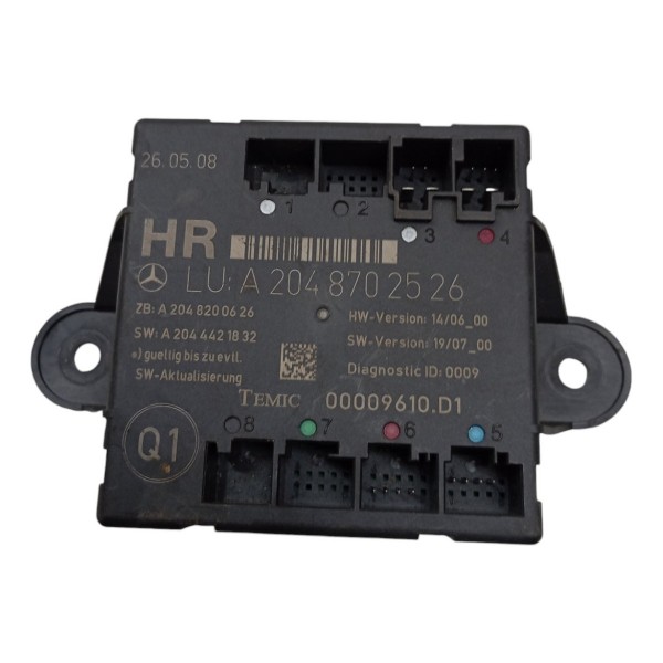 Módulo Porta Traseira Direita Mercedes C200 2009