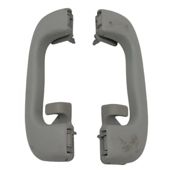 Par Puxador Alça Pqp Teto Chevrolet Tracker 2017 2018 2019 Cinza