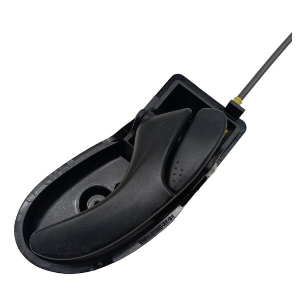 Maçaneta Interna Porta Dianteira Direita Ford Focus 2007 08 Preto Dianteira