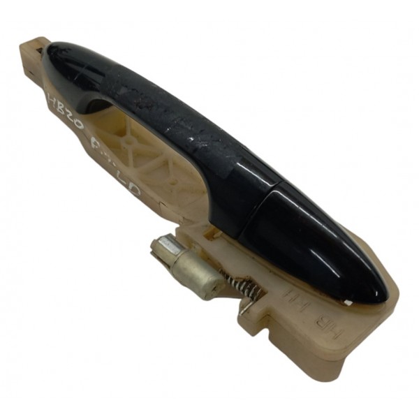 Maçaneta Externa Traseira Lado Direito Hyundai Hb20 2015 Preto Traseira