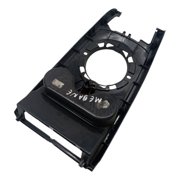 Moldura Console Porta Copos Renault Megane 2007 2008 Detalhe Preto